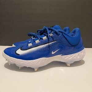 Size 10 Men’s Nike Huarache Elite Baseball Cleats Metal New